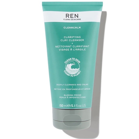 REN Other - REN Clean Skincare Clarifying Clay Cleanser. Calming, Gentle, Removal, NWOT